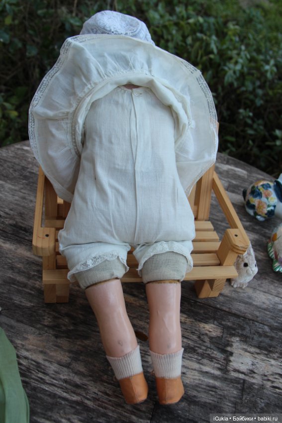 Антикварная булочка от Armand Marseille 1922г ~58см-новая находка