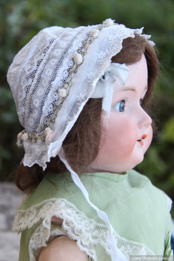 Антикварная булочка от Armand Marseille 1922г ~58см-новая находка (фото 7)