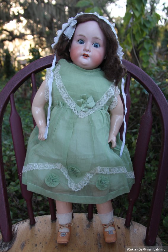 Антикварная булочка от Armand Marseille 1922г ~58см-новая находка