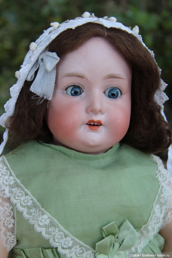 Антикварная булочка от Armand Marseille 1922г ~58см-новая находка (фото 6)