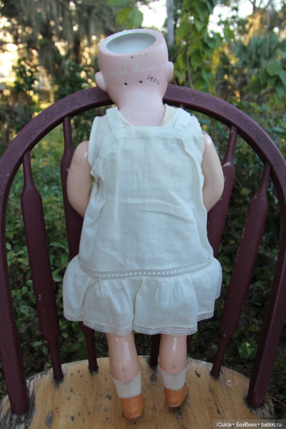 Антикварная булочка от Armand Marseille 1922г ~58см-новая находка