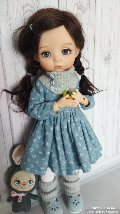 Новый образ Варежки — Авторские шарнирные куклы своими руками: лепка (фото 5)