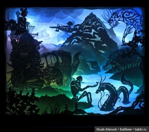 Объёмные картины от Бриттани Кокс