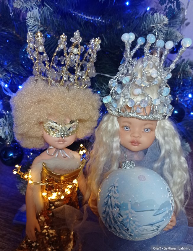 Little owl & Blue jay: новогодняя фотосъёмка