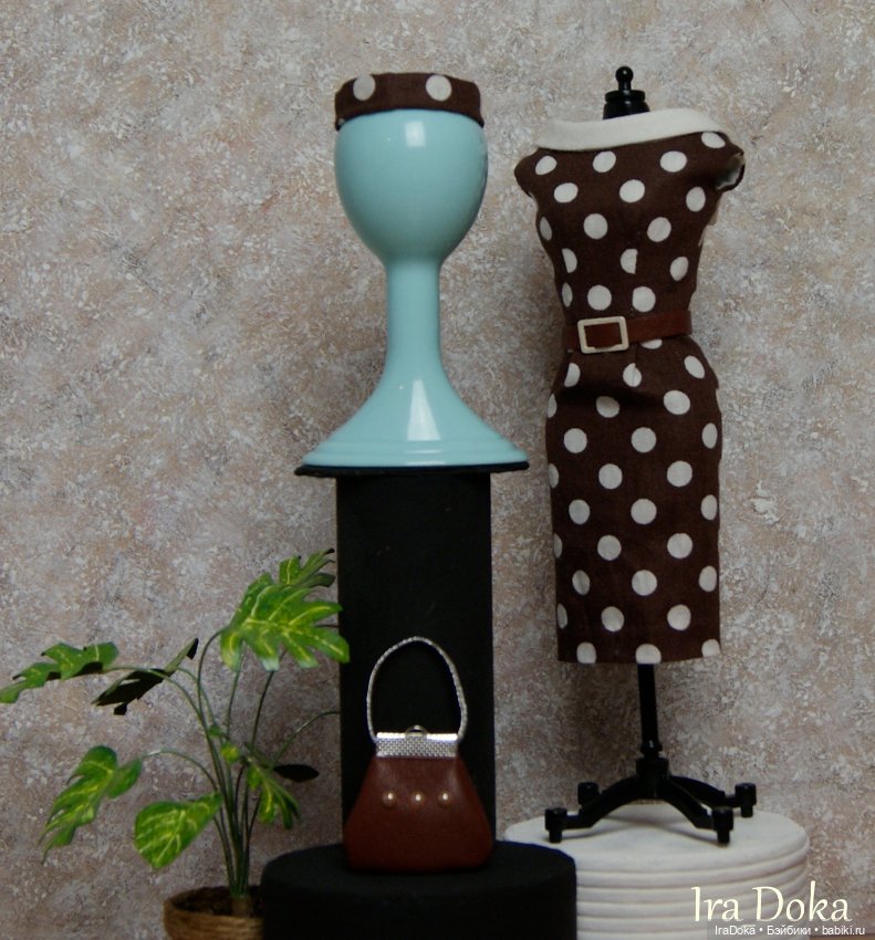 Платье для Барби в стиле 60 годов (фото 4)