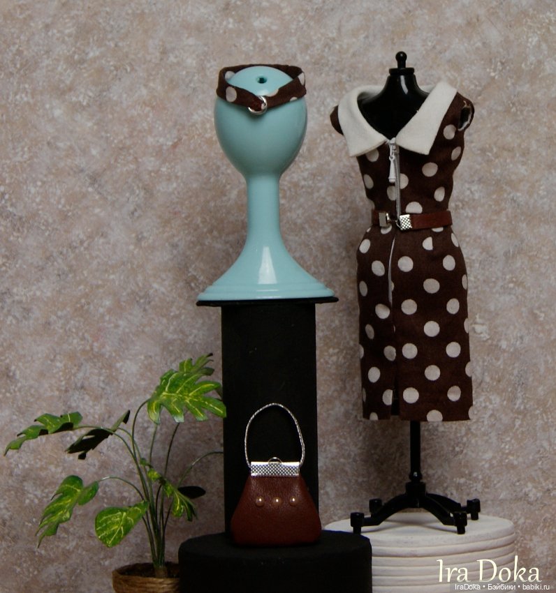 Платье для Барби в стиле 60 годов (фото 5)