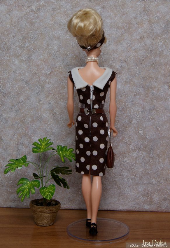 Платье для Барби в стиле 60 годов (фото 3)