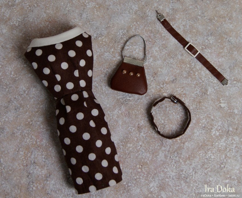 Платье для Барби в стиле 60 годов (фото 6)