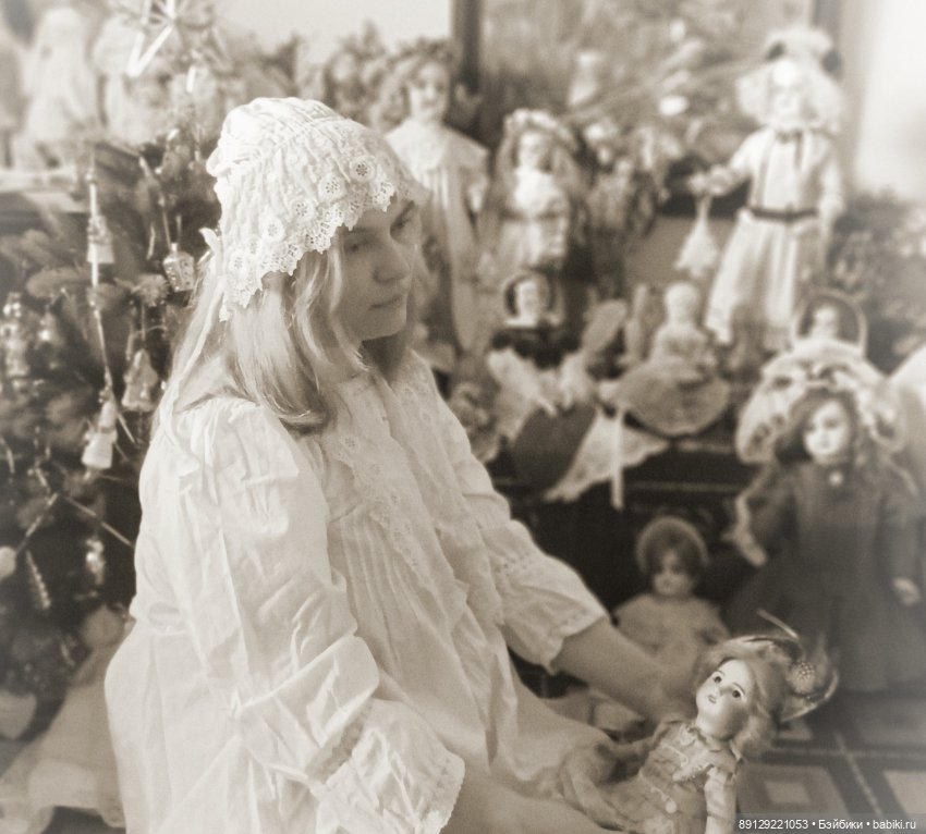 Как на старом фото — Редкие антикварные куклы и реплики: воск