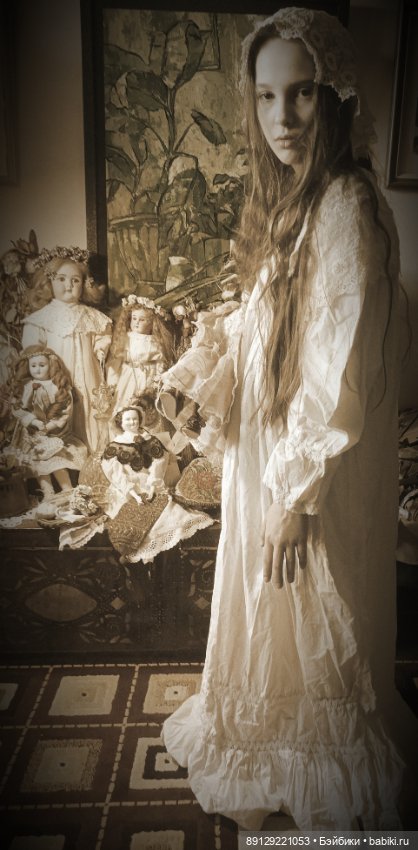 Как на старом фото — Редкие антикварные куклы и реплики: воск (фото 3)