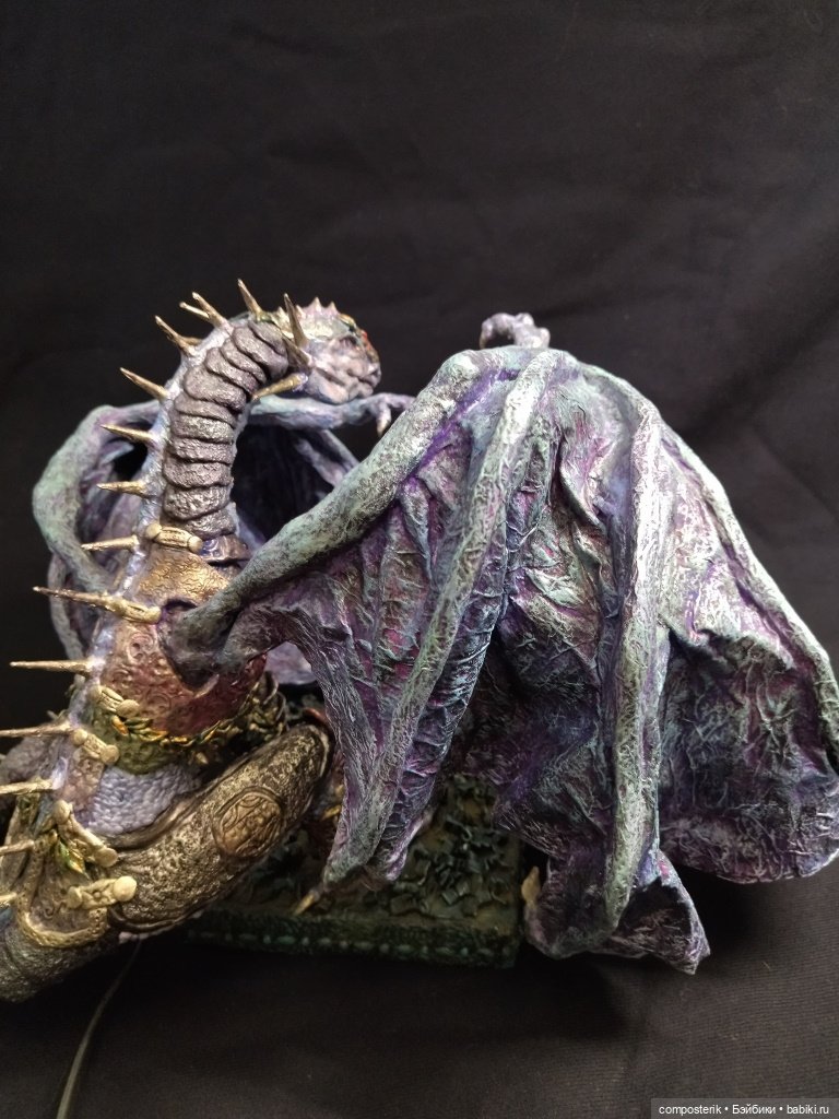 МК Дракон Часть 3 — Лепка авторской куклы: Полимерная глина