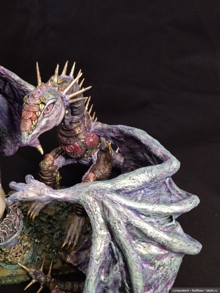 МК Дракон Часть 3 — Лепка авторской куклы: Полимерная глина (фото 2)