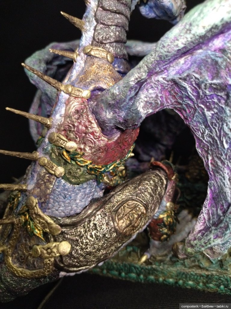 МК Дракон Часть 3 — Лепка авторской куклы: Полимерная глина