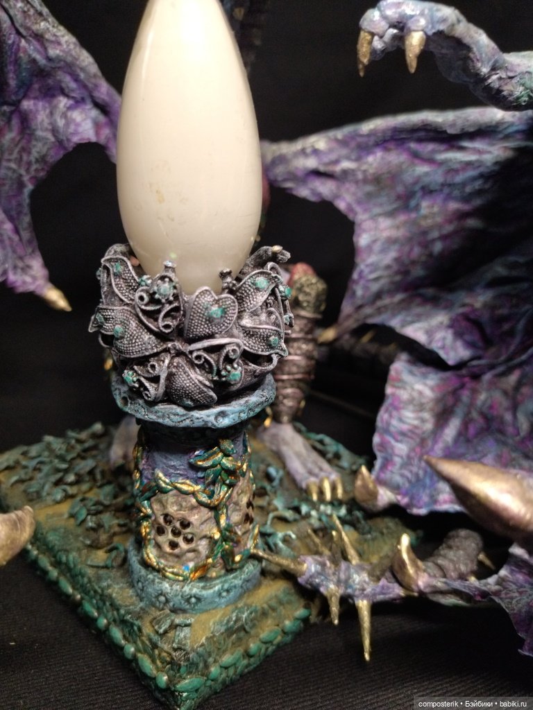 МК Дракон Часть 3 — Лепка авторской куклы: Полимерная глина