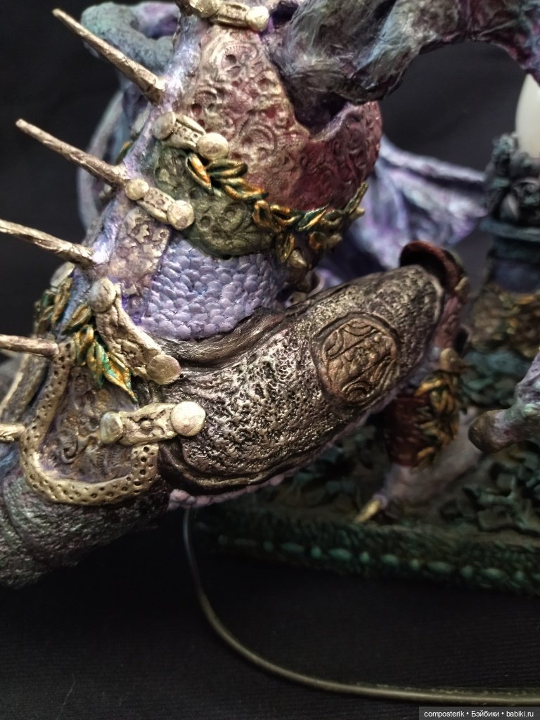 МК Дракон Часть 3 — Лепка авторской куклы: Полимерная глина