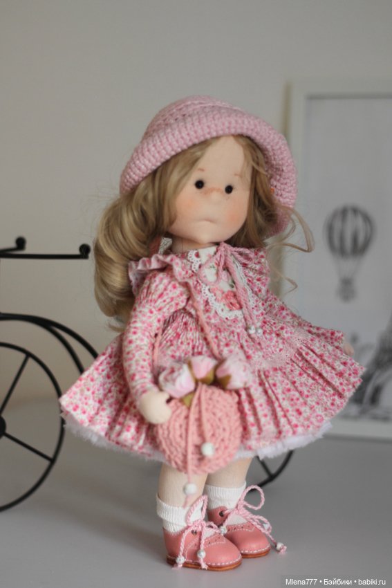Текстильная кукла Анастасия (фото 8)