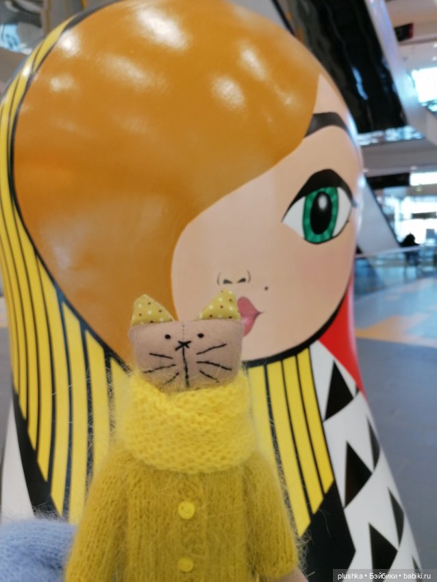 Кисоньки-примитивчики — Текстильные игрушки и примитивы: кофейные