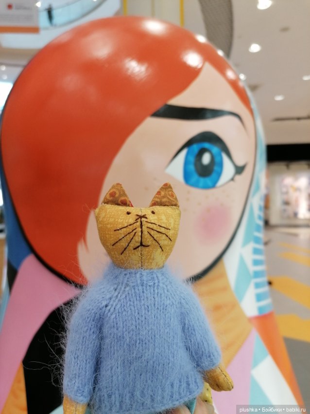 Кисоньки-примитивчики — Текстильные игрушки и примитивы: кофейные