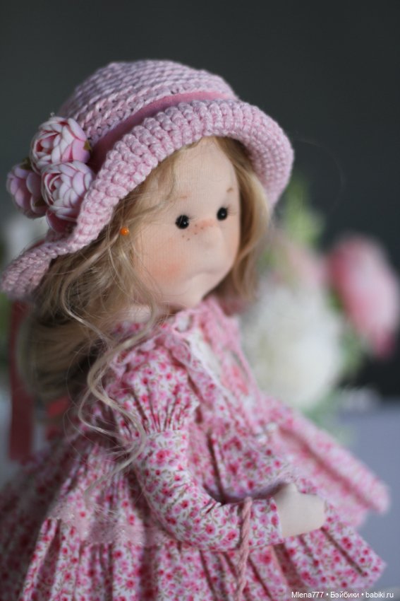 Текстильная кукла Анастасия (фото 7)