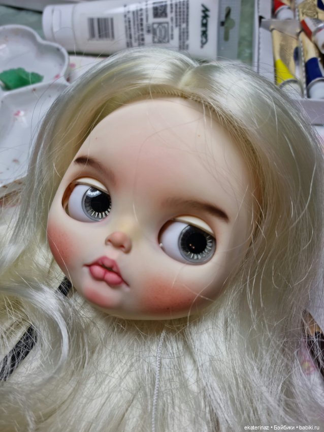 Кастом в процессе — ООАК и репейнт кукол (Custom): Barbie (фото 4)