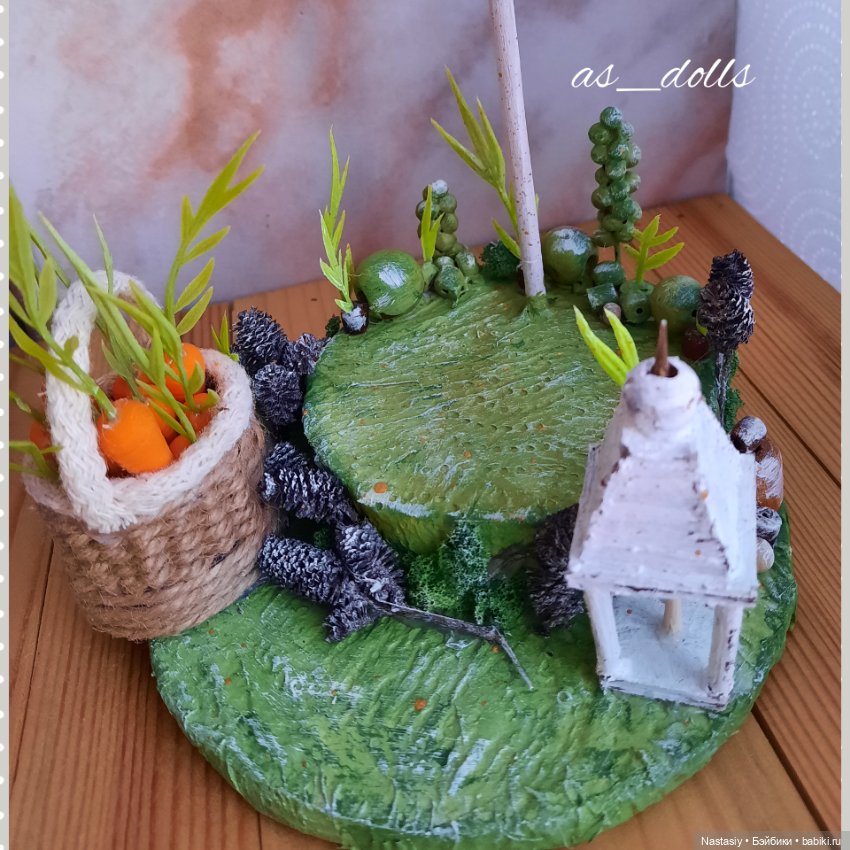 Интерьерная коллекционная кукла в ретро стиле (фото 6)