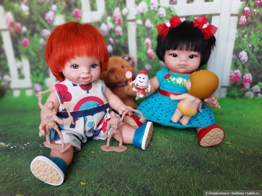 Мои пупсы. Алиса, Айнур и просто Рыжик (фото 9)