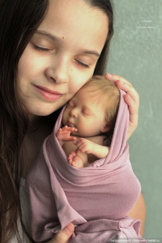 Малышка Луна — Куклы Реборн (Reborn): работы мастеров