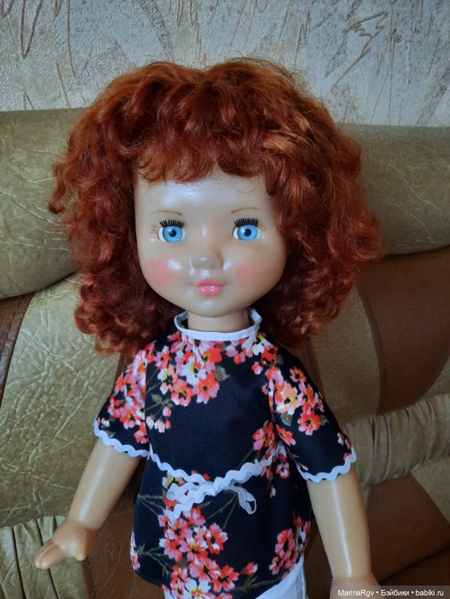 Красота и шарм большой советской куклы. Людмила Ворошиловград (фото 6)
