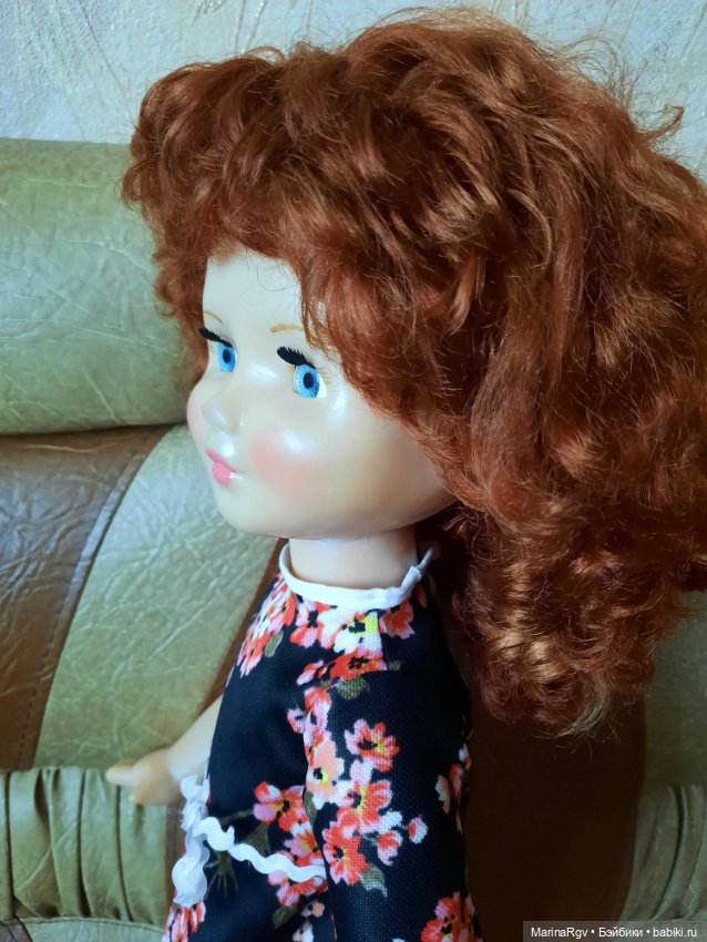 Красота и шарм большой советской куклы. Людмила Ворошиловград (фото 2)
