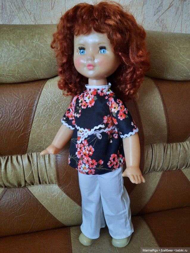 Красота и шарм большой советской куклы. Людмила Ворошиловград (фото 5)