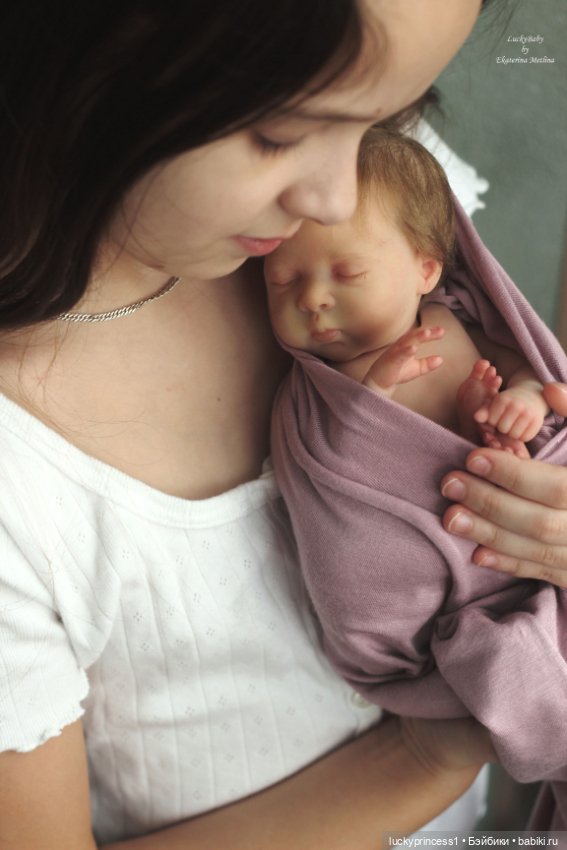 Малышка Луна — Куклы Реборн (Reborn): работы мастеров