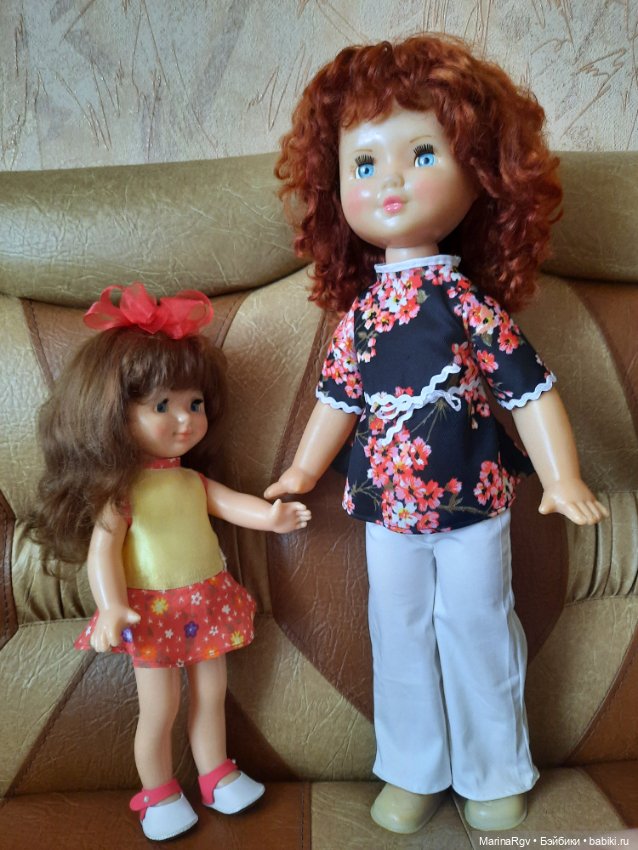 Красота и шарм большой советской куклы. Людмила Ворошиловград (фото 9)