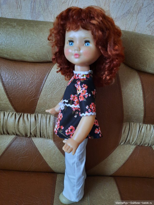 Красота и шарм большой советской куклы. Людмила Ворошиловград (фото 8)