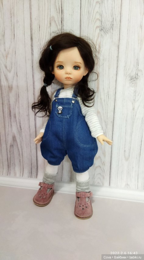 Мой рыжик- Варежка, ещё один образ куклы (фото 5)