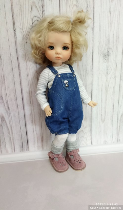 Мой рыжик- Варежка, ещё один образ куклы (фото 4)