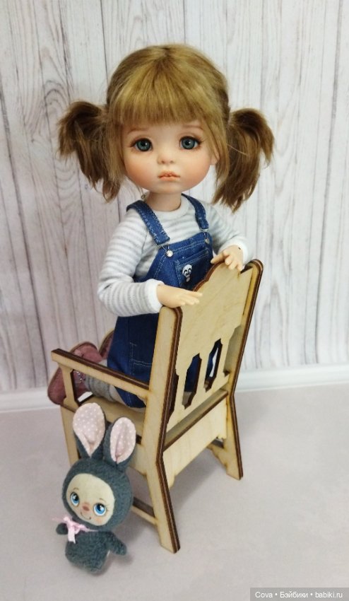 Мой рыжик- Варежка, ещё один образ куклы (фото 7)