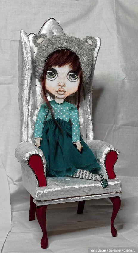 Его величество Трон😄 — Мебель для кукол и домиков: фото (фото 7)