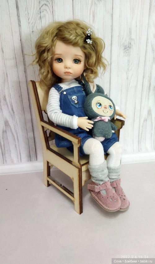Мой рыжик- Варежка, ещё один образ куклы (фото 2)