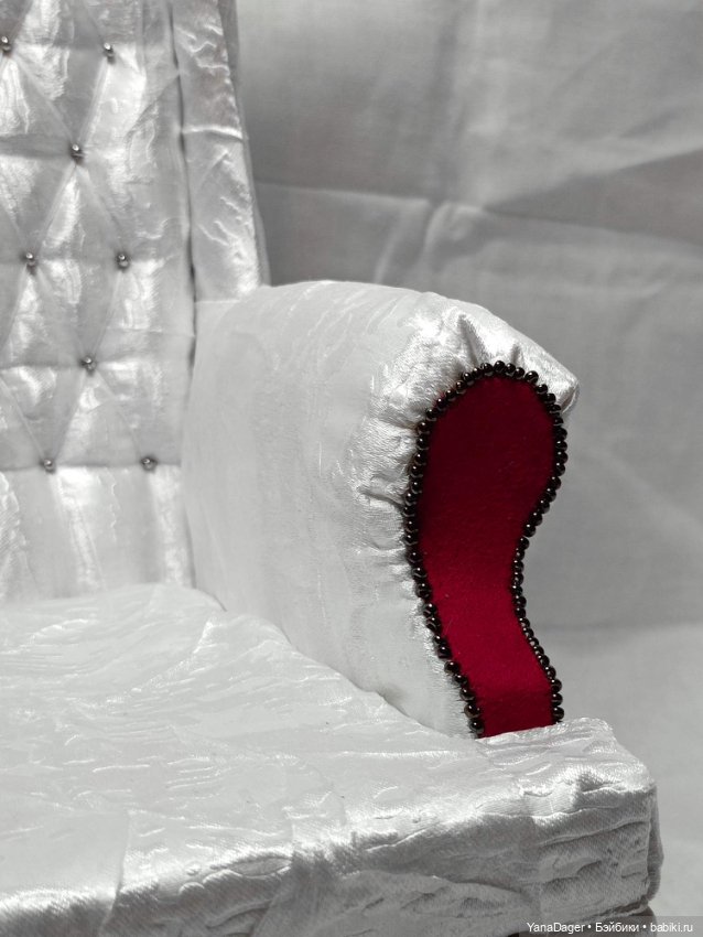 Его величество Трон😄 — Мебель для кукол и домиков: фото (фото 8)