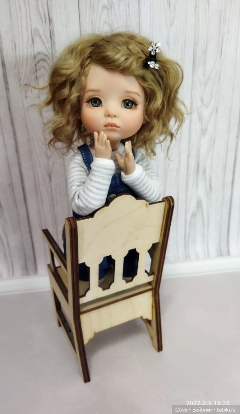 Мой рыжик- Варежка, ещё один образ куклы (фото 3)