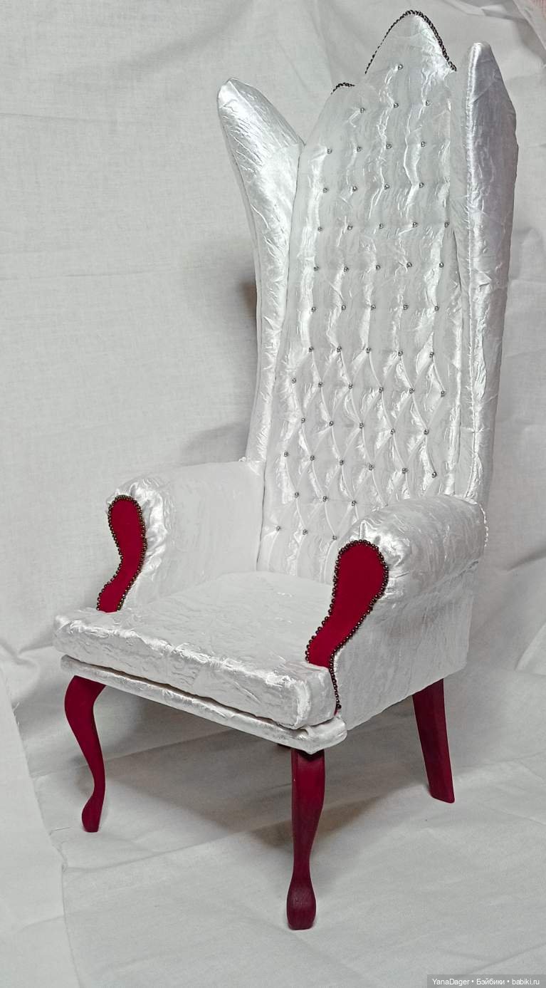 Его величество Трон😄 — Мебель для кукол и домиков: фото (фото 2)