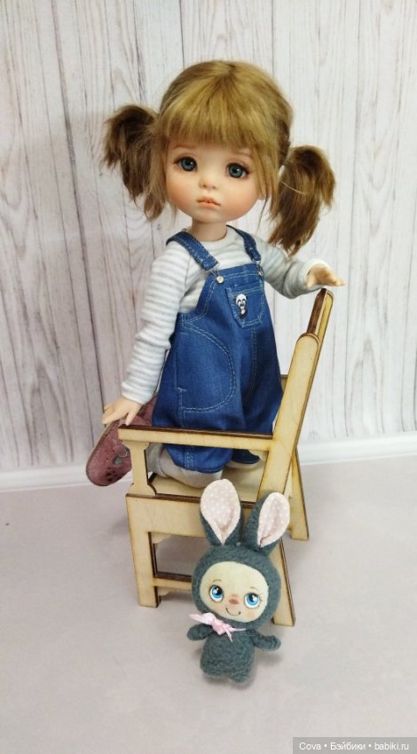 Мой рыжик- Варежка, ещё один образ куклы (фото 8)