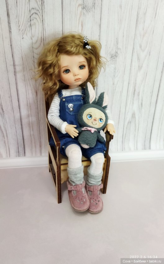 Мой рыжик- Варежка, ещё один образ куклы