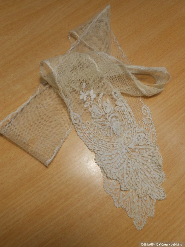 Реставрация антикварной одежды. Часть вторая. Капор