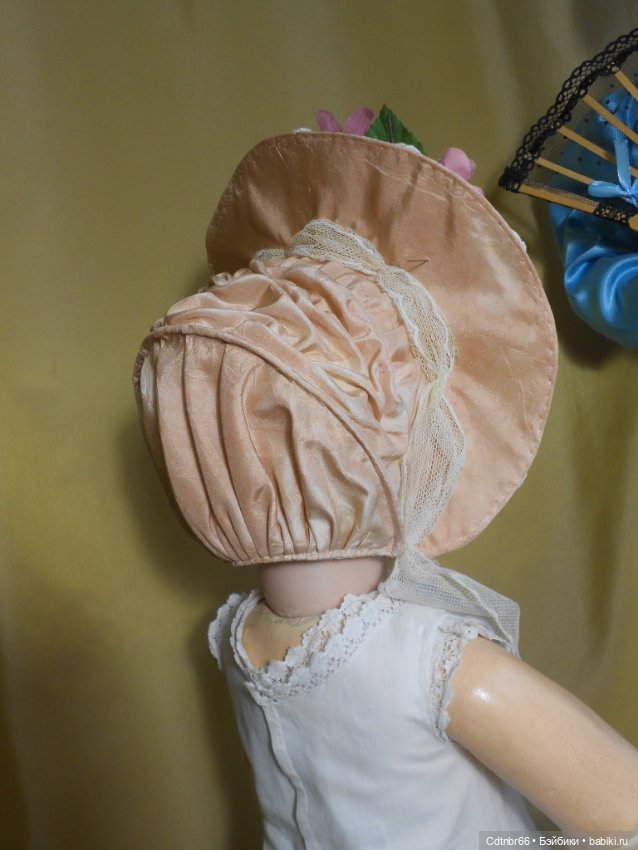 Реставрация антикварной одежды. Часть вторая. Капор