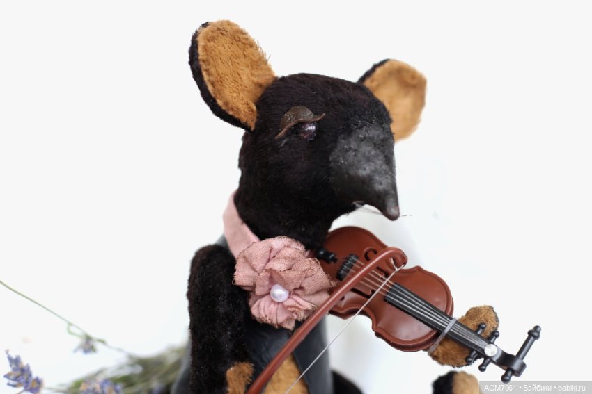 Мышонок скрипач — Авторские мишки Тедди и друзья: фото (фото 5)