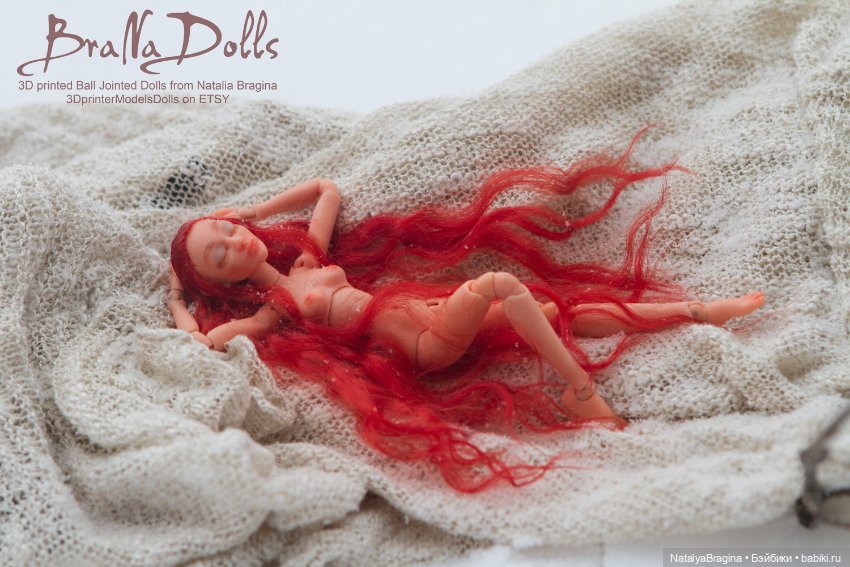 Спящая весна — Авторские шарнирные куклы своими руками: лепка