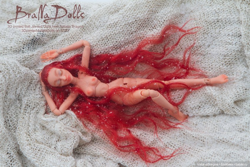 Спящая весна — Авторские шарнирные куклы своими руками: лепка