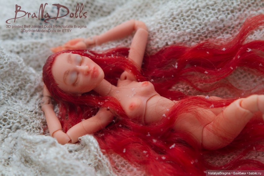 Спящая весна — Авторские шарнирные куклы своими руками: лепка
