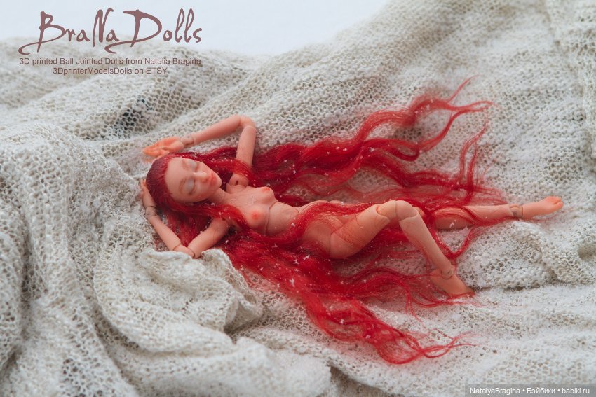 Спящая весна — Авторские шарнирные куклы своими руками: лепка